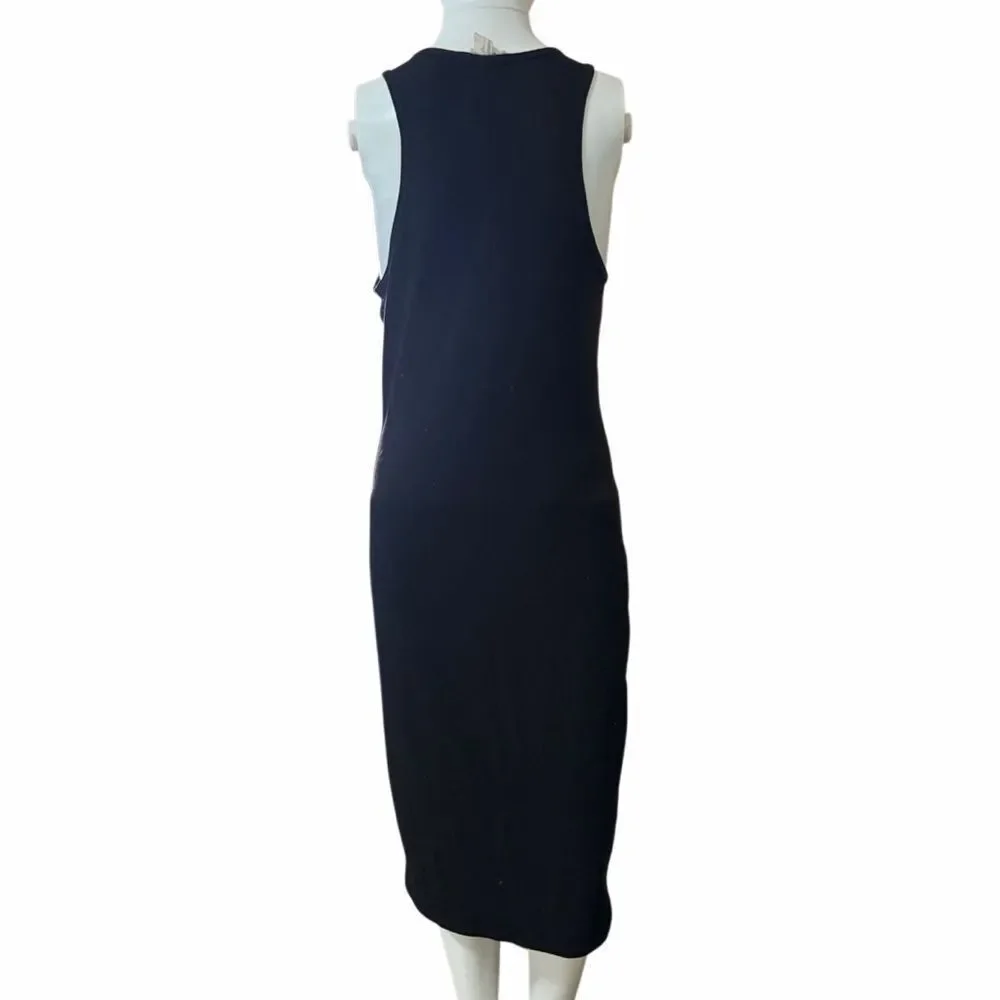 Forever 21 Elegant Black Sleeveless Dress Size Large